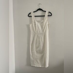 J. Crew White Denim Dress